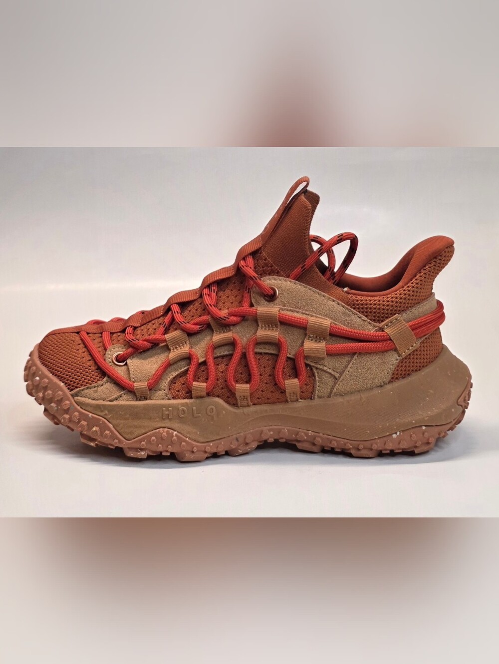 New HOLO Footwear  Zeus Terracotta Trail, Hiking Sneakers, Women's Sizes - Picture 2 of 16